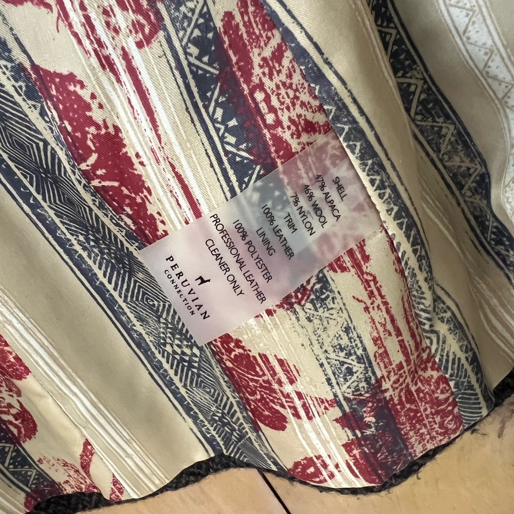 Peruvian Connection Matching Brown Wool Skirt And… - image 7